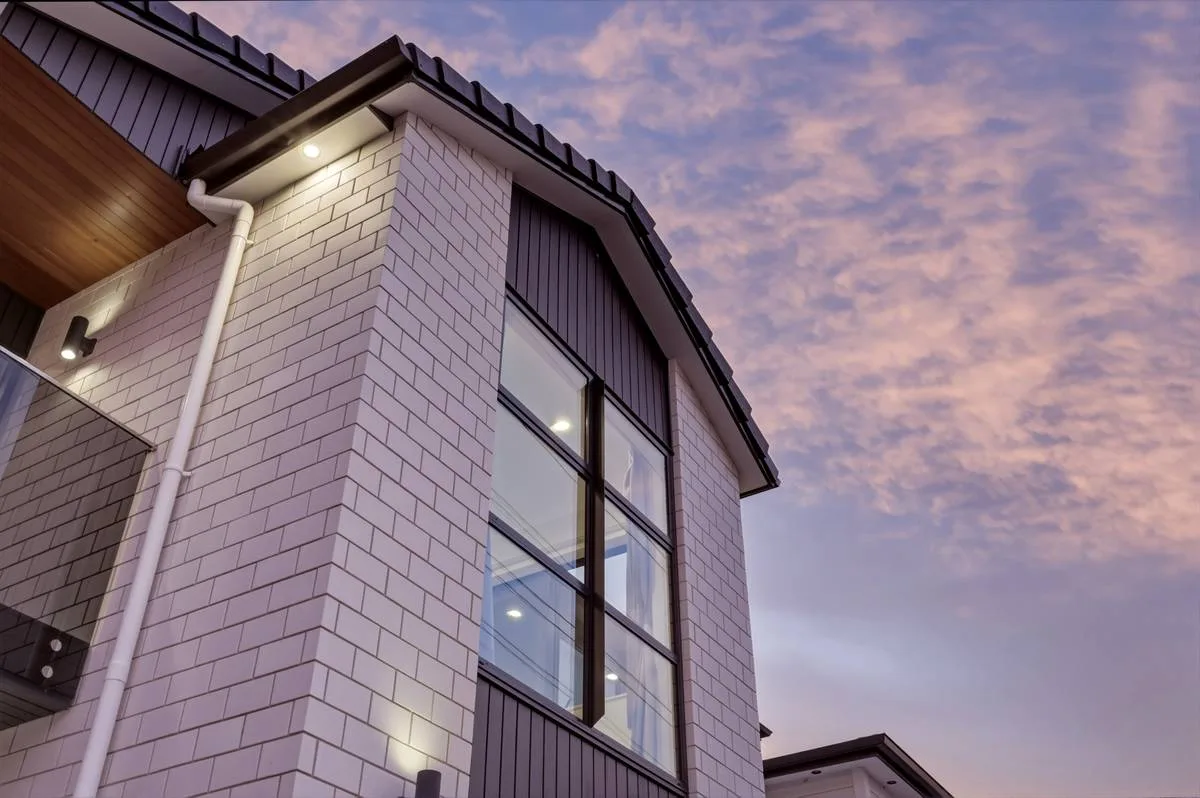 Roofline, Gable against sky