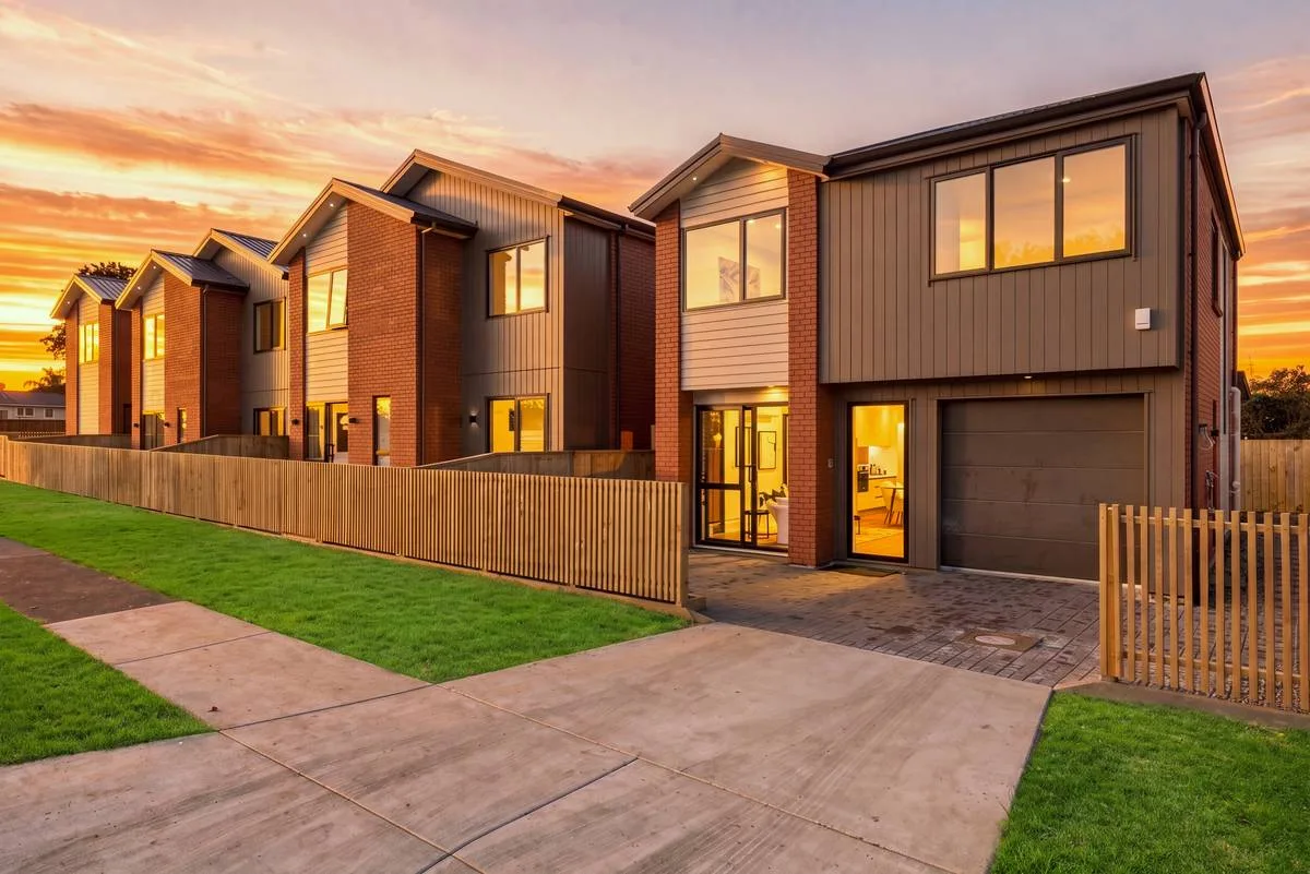 Twilight terraces, Street elevation