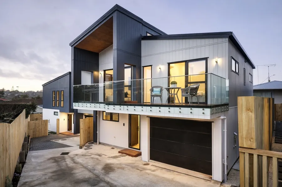 Auckland property photographed in the BRUT finish